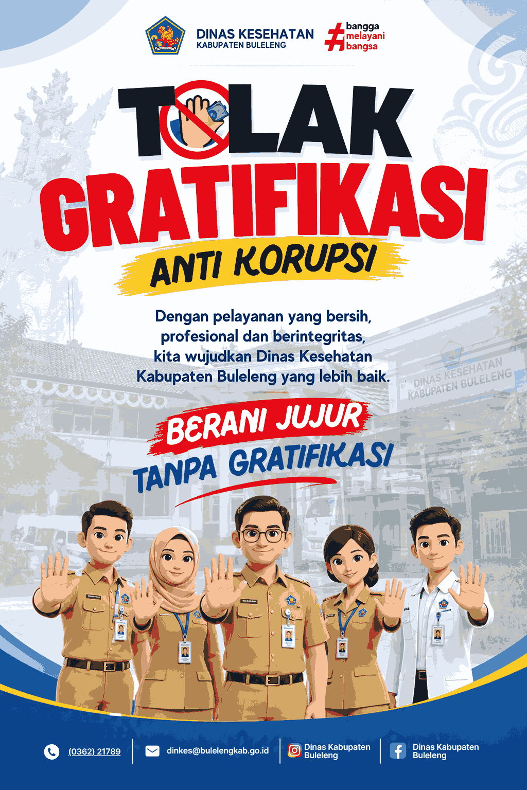 TOLAK GRATIVIKASI! ANTI KORUPSI!